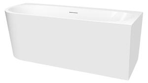 Oltens Hulda sarokkád 170x80 cm négyszögletes fehér 11004000