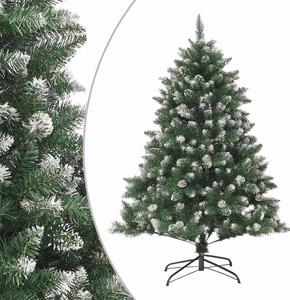 PVC műkarácsonyfa állvánnyal 120 cm