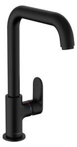 Hansgrohe Vernis Blend mosogató csaptelep forgó karral matt fekete 71857670