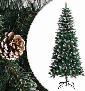 Zöld PVC műkarácsonyfa állvánnyal 150 cm