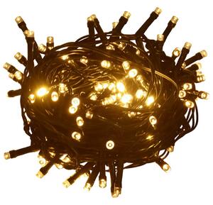 Meleg fehér 1000 LED-es fényfüzér 8 világítási móddal IP44 100 m