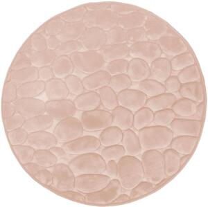 Duschy Bellarina fürdőszoba szőnyeg 60x60 cm kerek rózsaszín 767-84