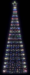 Színes LED karácsonyfa 550 LED 300 cm