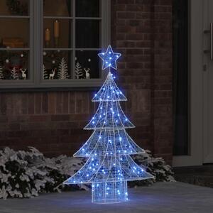 Karácsonyfa 100 LED Kék 120 cm Akril