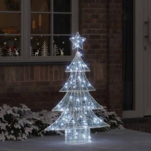 Karácsonyfa 100 LED Hideg feher 120 cm Akril