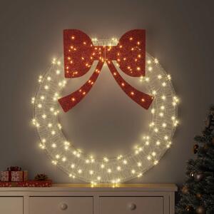 Koszorú 150 LED Meleg fehér 120 cm Akril
