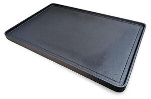 Öntöttvas Kétoldalas Grill Lap – 60 × 40 cm