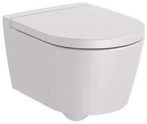 Roca Inspira Round Compacto miska WC wisząca Rimless perłowa A346528630
