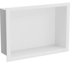 Mexen X-Wall-R fülkés polc peremmel 30 x 20 cm, fehér - 1920302010