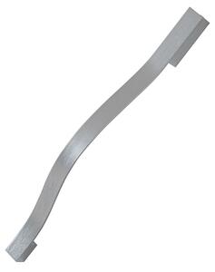 Alvon LED fali világítás, ezüst, magasság 50 cm, fém
