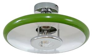 Mennyezeti Lámpa Lindby, Branford, dimmable, Zöld, Nappali, Fém, Vintage