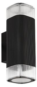 Kültéri Lámpa Lindby, Halvar, dimmable, Fekete, Terasz, Fém, Modern