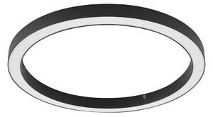 Mennyezeti Lámpa Lucande, Neor, dimmable, Fekete, Folyosó, Fém, Modern