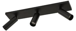 Mennyezeti Lámpa Arcchio, Brinja Slim, dimmable, Fekete, Folyosó, Alumínium, Modern