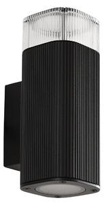 Kültéri Lámpa Lindby, Halvar, dimmable, Fekete, Terasz, Fém, Modern