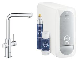 Grohe Blue kezdőkészlet konyhai csapteleppel álló króm 31539000