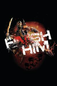 Művészi plakát Mortal Kombat - Finish him, (26.7 x 40 cm)