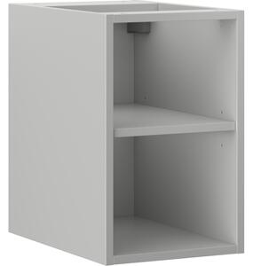 Mexen Box-A, nyitott szekrény polccal 30 cm, matt szürke, 91AX2-0300-470-0-62