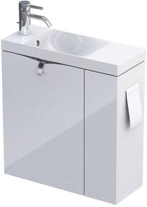 Oristo Siena mosdó szekrénnyel 55 cm fehér OR45-ZD2D-55-1-P