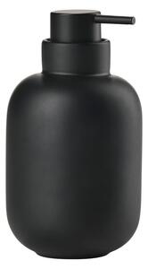 Fekete agyagkerámia szappanadagoló 300 ml Sensu – Zone