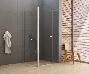 New Trendy New Soleo zuhanykabin 120x80 cm négyszögletes króm fényes/átlátszó üveg K-0710