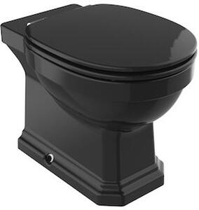Roca Carmen miska WC stojąca Rimless czarny połysk A3440A9560