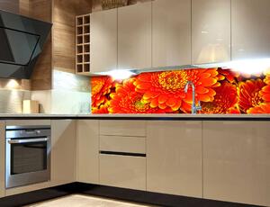 Konyhai fotótapéta - gerbera 180 x 60 cm
