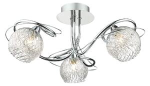 Dar lighting glamour modern mennyezeti lámpa rehan csiszolt króm darreh0350