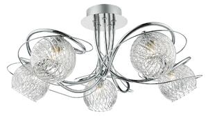 Dar lighting glamour modern mennyezeti lámpa rehan csiszolt króm darreh0550