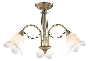 Dar lighting klasszikus csillár doublet antik sárgaréz dardou0375