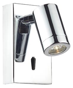 Dar lighting modern fali lámpa anvil csiszolt króm daranv7150