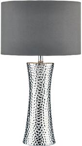 Dar lighting glamour modern asztali lámpa bokara ezüst szürke darbok4232-x