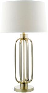 Dar lighting glamour modern asztali lámpa lucie sárgaréz darluc4241