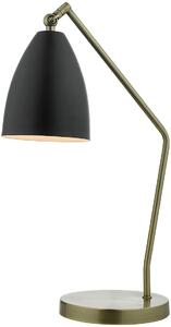 Dar lighting modern asztali lámpa olly antik sárgaréz fekete daroll4154