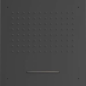 Tres Loft-Tres fejzuhany 50x50 cm négyzet WARIANT-feketeU-OLTENS | SZCZEGOLY-feketeU-GROHE | fekete 29995501NM