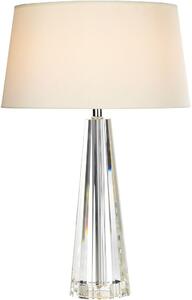 Dar lighting glamour modern asztali lámpa cyprus elefántcsont ivory csiszolt króm darcyp4208