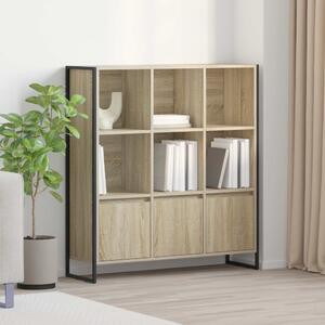 Könyvespolc 2 pcs Sonoma 99,5 x 30 x 108 cm Faanyag