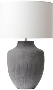Dar lighting modern asztali lámpa udine csiszolt króm szürke darudi4239