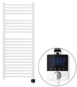 Welland Lux fehér elektromos törölközőszárító radiátor 500 x 1200mm digitális termosztáttal | Készletről gyors kiszállítással. ES+AF