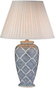 Dar lighting modern asztali lámpa ely kék darely4223