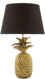 Dar lighting glamour modern asztali lámpa safa fekete arany darsaf4235