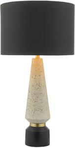Dar lighting glamour modern asztali lámpa onora fekete darono4255