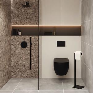 Baltica Design Trin wc papír állvány fekete 5904107906089