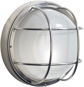 Dar lighting klasszikus kültéri fali lámpa salcombe átlátszó rozsdamentes acél darsal5044 IP44