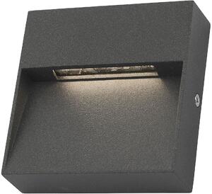 Dar lighting modern kültéri fali lámpa yukon szürke daryuk2139 IP65