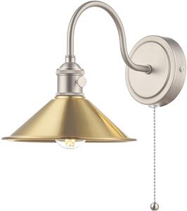 Dar lighting glamour klasszikus fali lámpa hadano ősi króm sárgaréz darhad0761-01