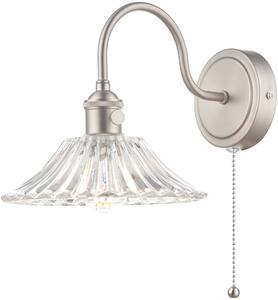 Dar lighting glamour klasszikus fali lámpa hadano ősi króm átlátszó darhad0761-04