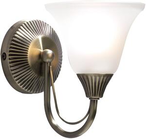 Dar lighting modern fali lámpa boston antik sárgaréz opál darbos07