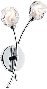 Dar lighting glamour modern fali lámpa seattle csiszolt króm darsea0950
