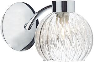 Dar lighting glamour modern fali lámpa yasmin csiszolt króm daryas0750